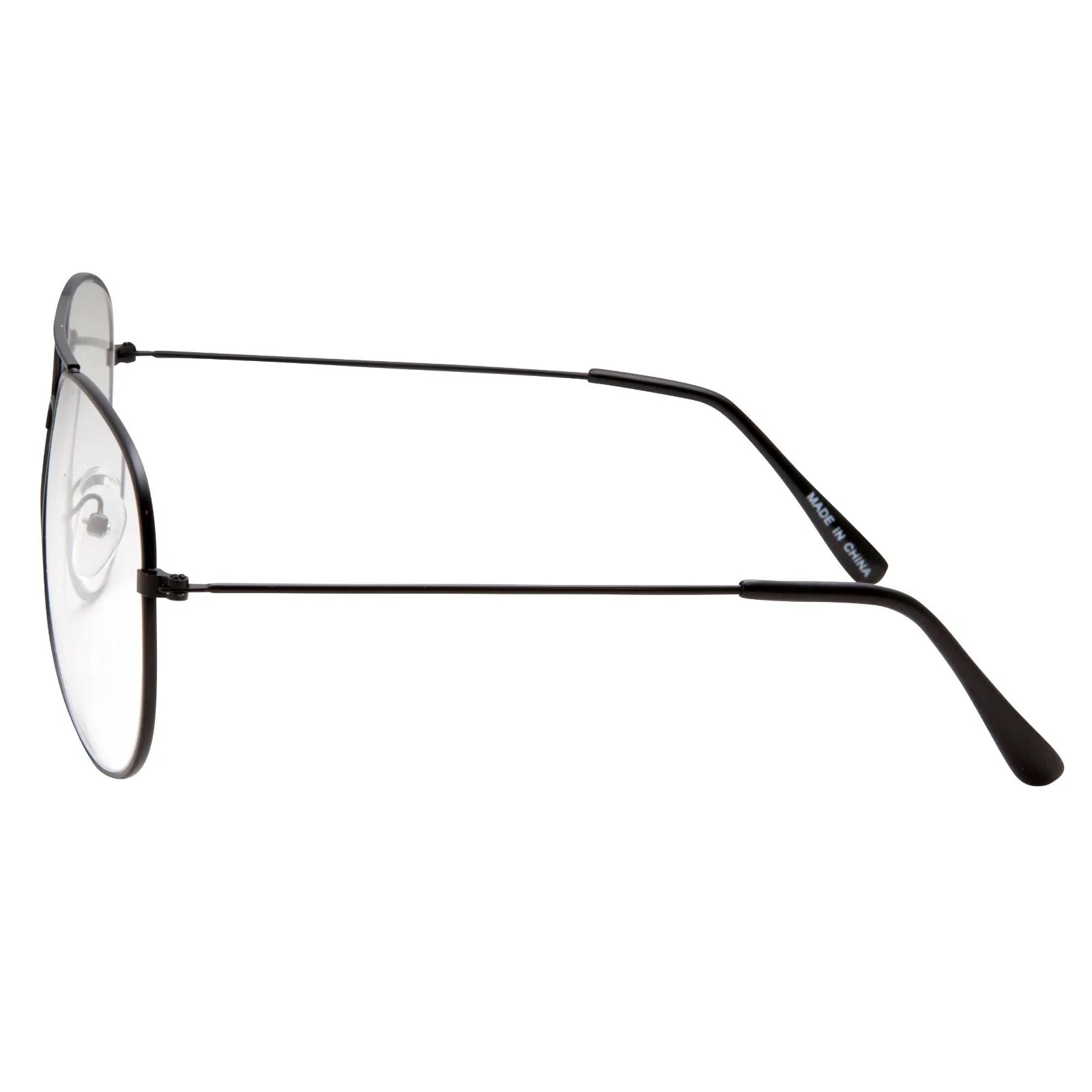 grinderPUNCH Aviator Clear Lens Glasses Fashion Eyewear Non-Prescription UV400 2