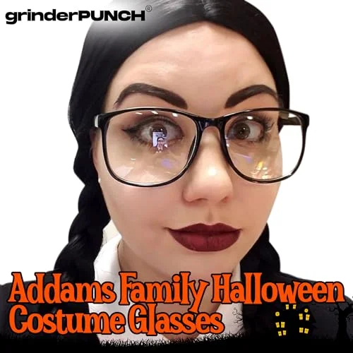 grinderPUNCH Large Nerdy Thin Plastic Frame Clear Lens Eye Glasses Frame 2 Pack 2