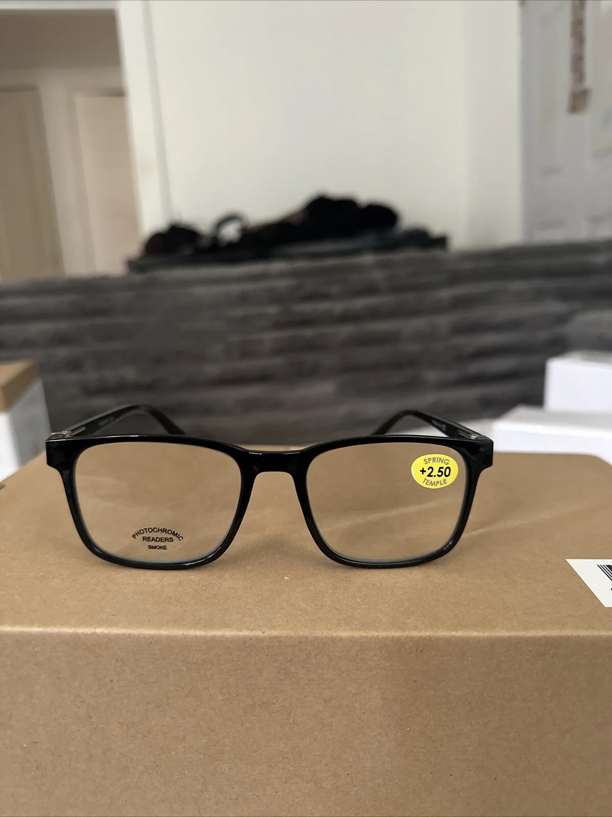 grinderPUNCH Super Sized Fashion Glasses Round Circle Frame with Clear Lens 3