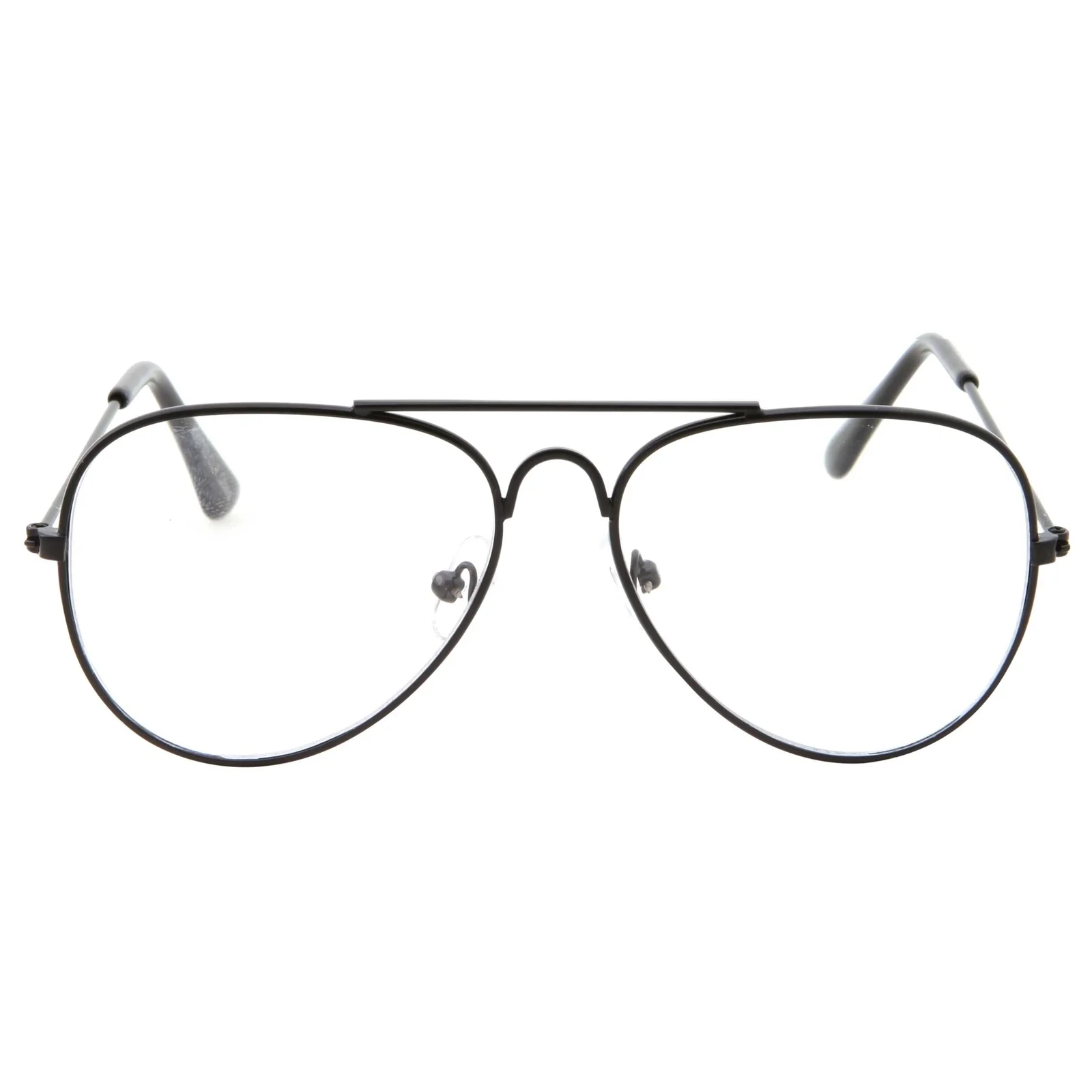 Kids Fake Black Eye Glasses Clear Lens Children 2