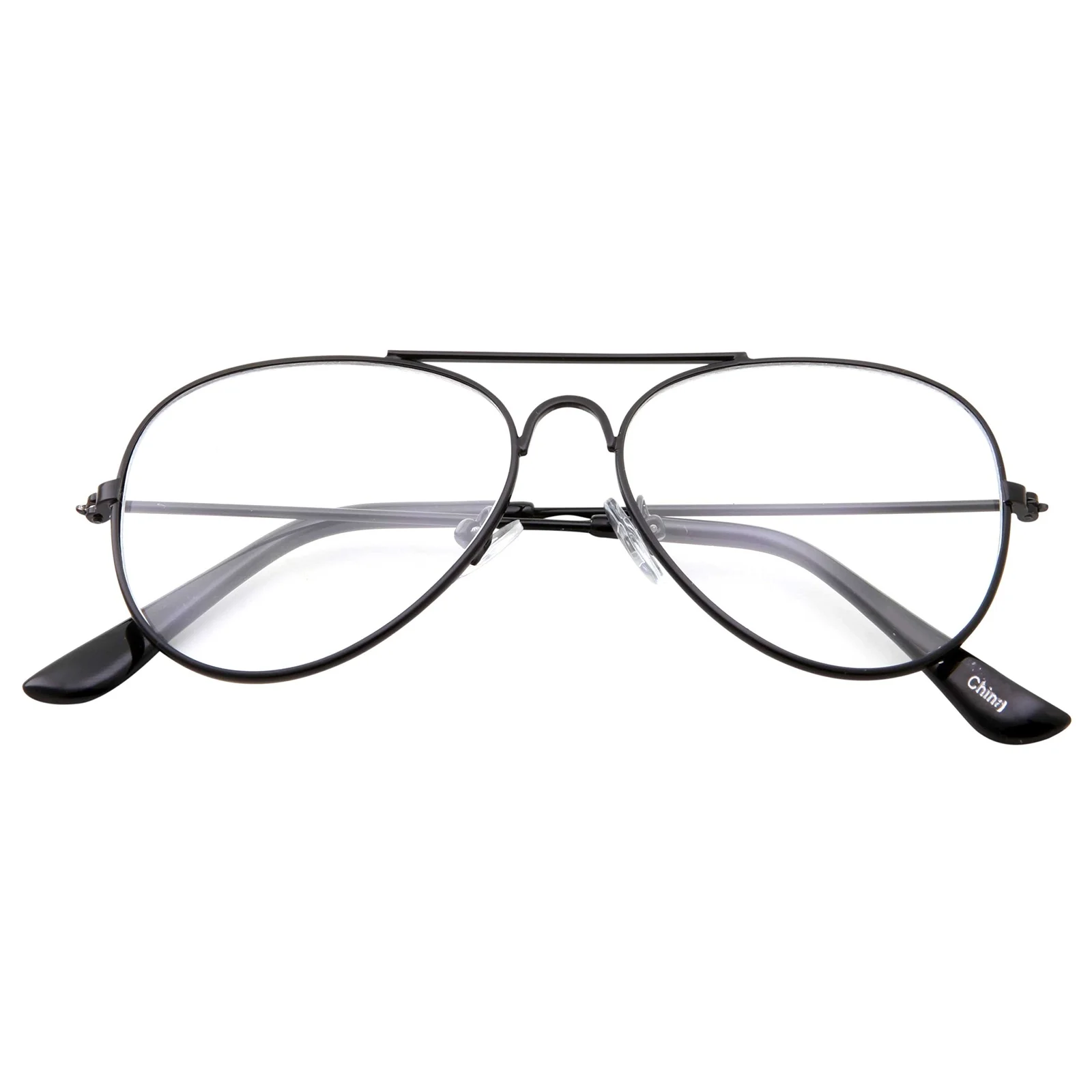Kids Fake Black Eye Glasses Clear Lens Children 3