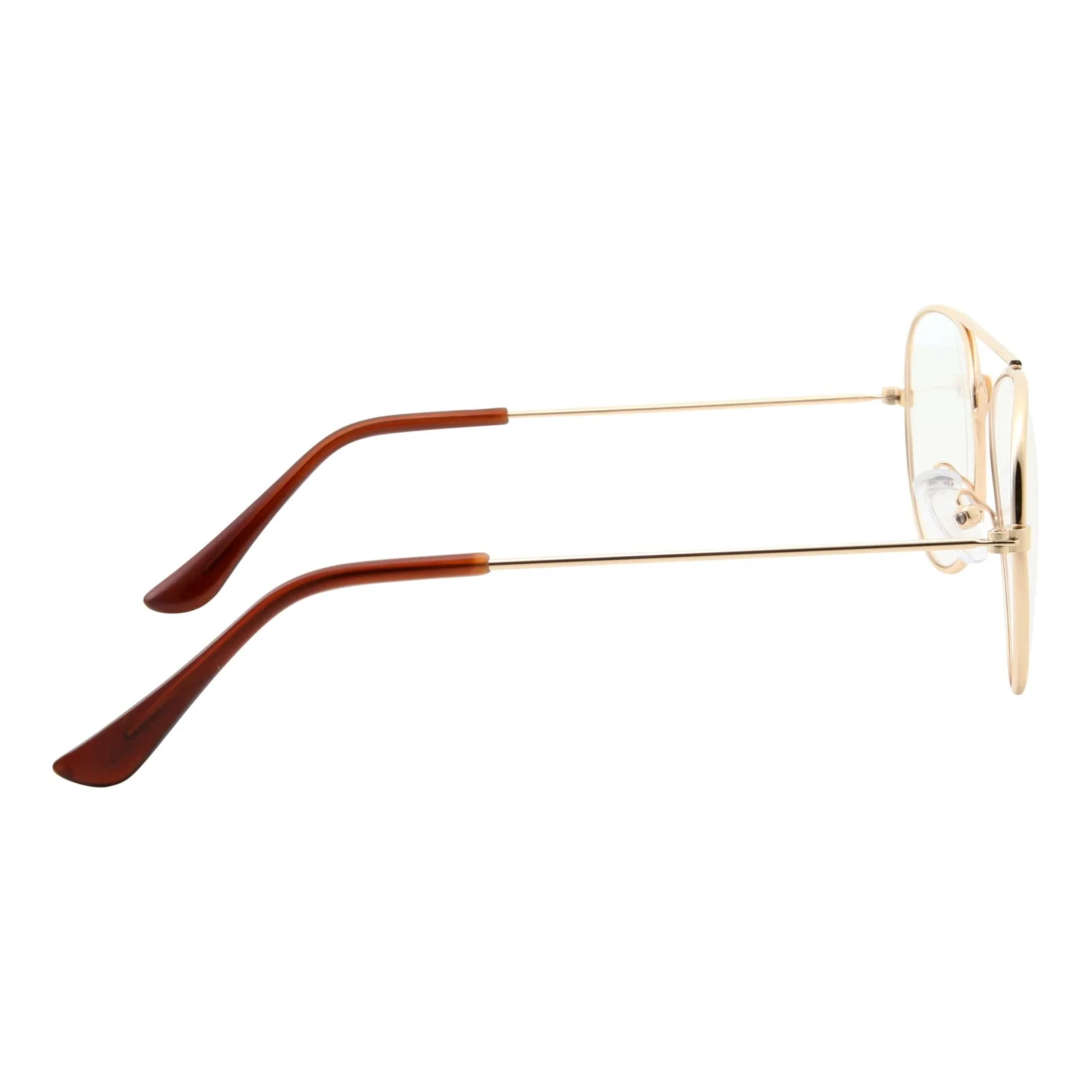Kids Fake Gold Eye Glasses Clear Lens Children 4